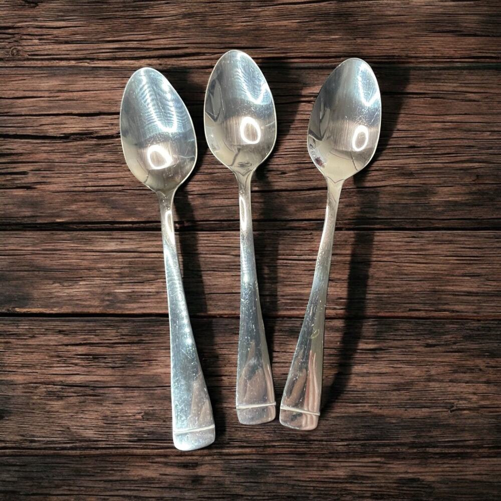 Oneida Mercer Mirror Stainless Steel Tablespoons Set of 3 Discontinued